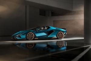 Lamborghini Sian Roadster 2020 года 